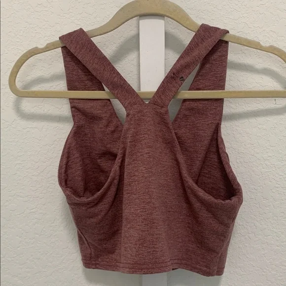 Quince Maroon Crop Top - Picture 4 of 8